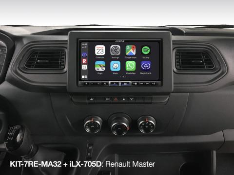 Alpine - INE-F904T6 Système de navigation intégré à l'écran 9 pour  Volkswagen T6 avec compatibilité Apple CarPlay et Android Auto, radio  numérique DAB+ et bien plus encore.