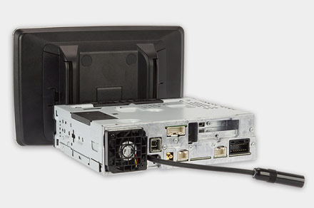 INE-F904DC - 1DIN Chassis - 9