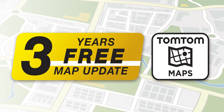 Ducato, Jumper and Boxer - 3 Years Free-Of-Charge Map Updates