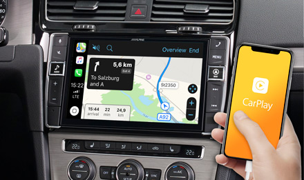 Online Navigation with Apple CarPlay - X903D-G7